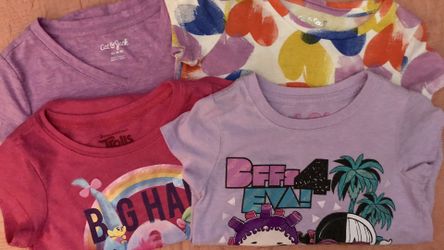 Toddler tees size 4/5