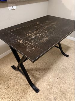 Wood table
