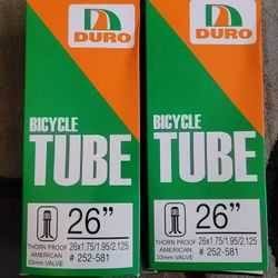 NEW Bicycle Bmx Thornproof Inner Tubes 26"