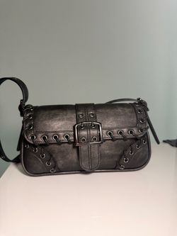 Black/Dark Silver Purse