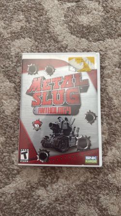 Metal slug anthology for nintendo wii