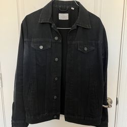 Men’s Black Jeans Denim Jacket(READ DESCRIPTION)