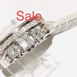 Engagement Ring Diamond Ring Set 1.75 Carats Natural Diamonds LIQUIDATION Sale -65% BUY NEW CHEAPER THAN PAWNSHOP SEE APPRAISAL 