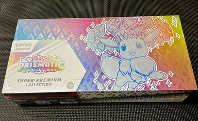 🔥 Pokémon Prismatic Evolutions Super Premium Collection (SPC) Sealed Box – Factory Sealed 🔥