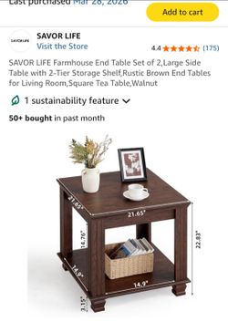 End tables