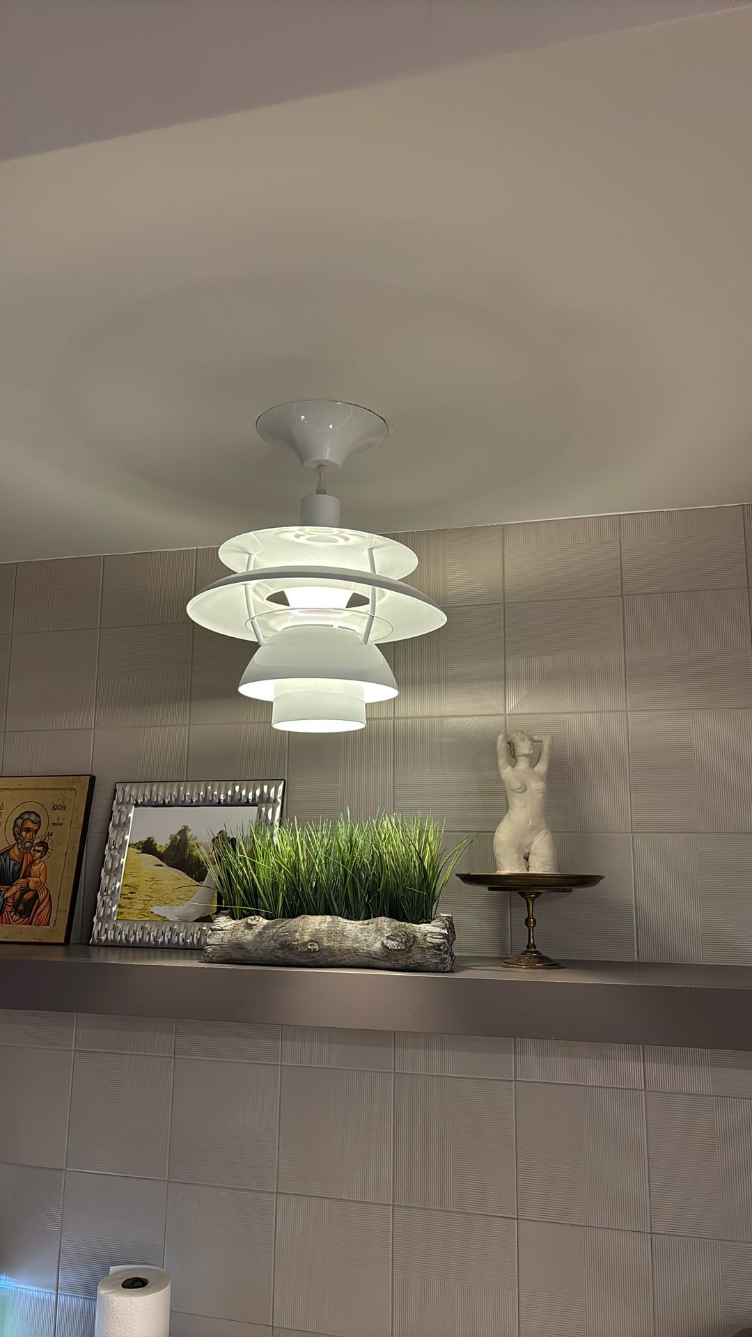 PH Type Pendants White Modern Midcentury New