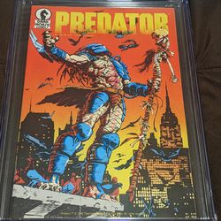 Predator #1, CGC 9.4,  White pages