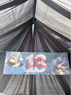 Solo leveling birthday banner