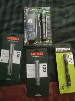 4 Top of the Line Powerful Rechargeable Flashlights