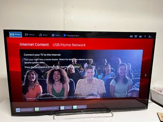 Televisión Sony bravía 60” smart TV