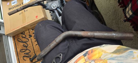 Mini bike exhaust