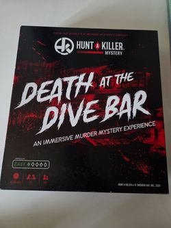 New Hunt A Killer Death at the Dive Bar Game