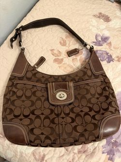 Vintage Chocolate Brown Coach Bag