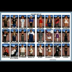 HOMIES  complete Series 7 Action Figures (24) Pieces