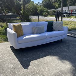 *FREE DELIVERY* Room&Board Modern White Sofa Couch