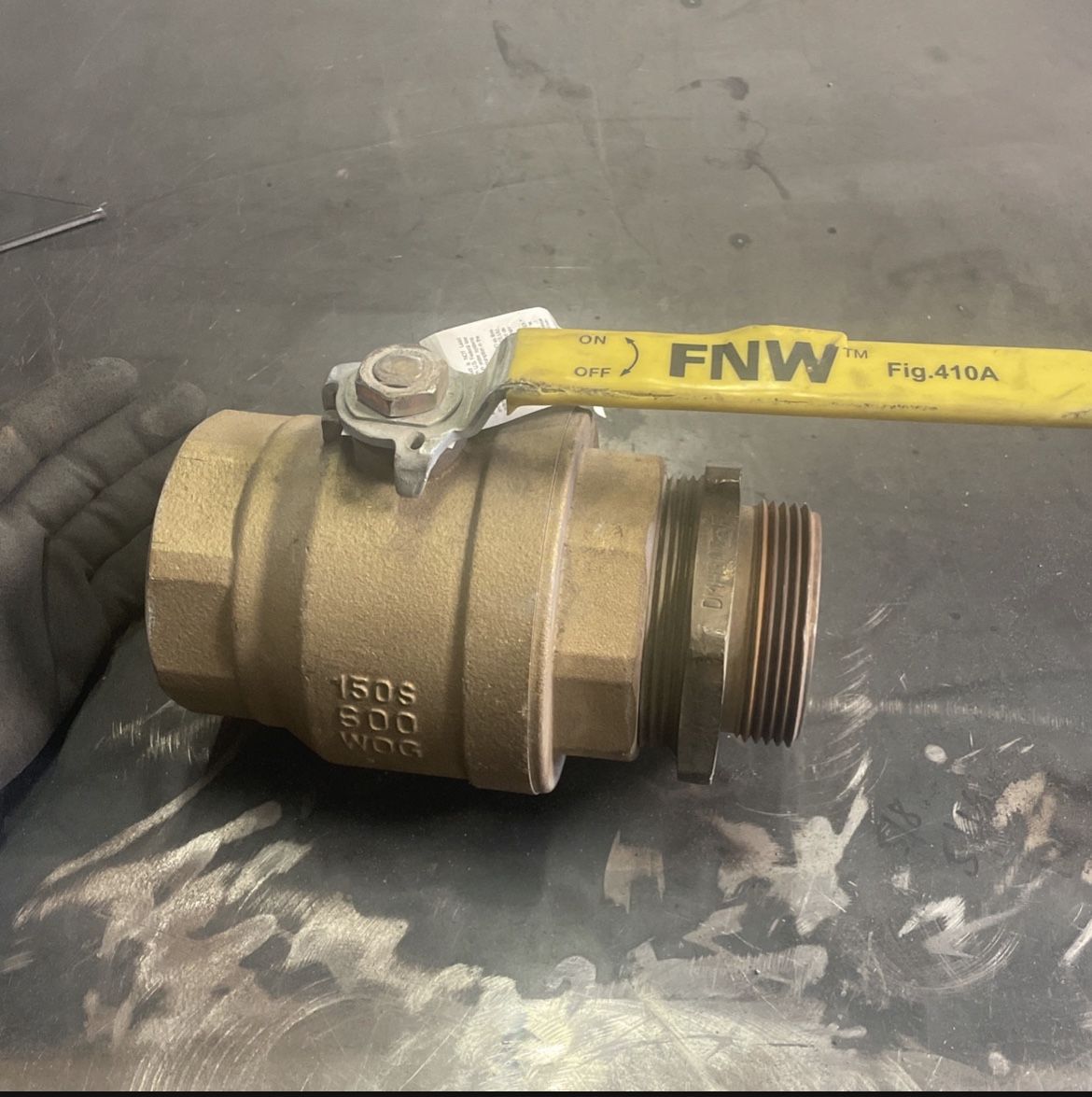 Chrome Hearts Necklace 925 Silver Unisex3” Brass Ball Valve 