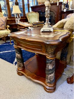 AICO By Michael Amini VILLA VALENCIA End Table - NY