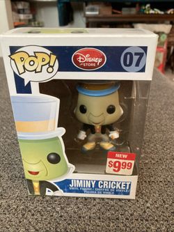 Disney Jiminy Cricket Funko Pop Figure Rare