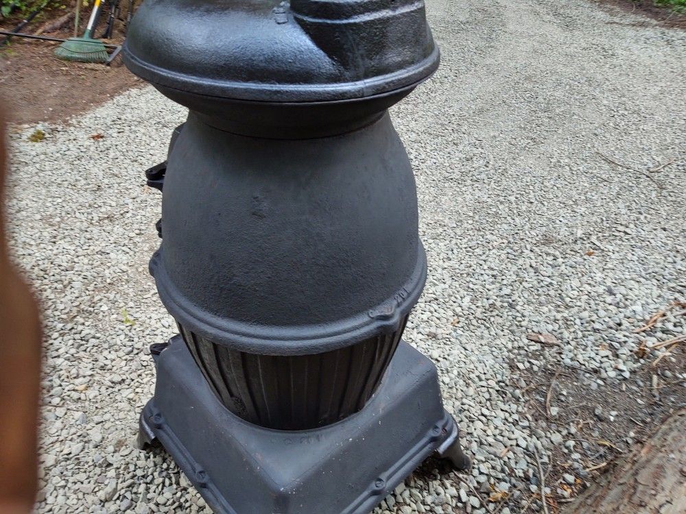 Wood Stove Cannon Heater #20 Us Army Wood Stove 1940s . Excellent!