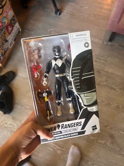 Power Rangers Lightning Collection Black Ranger Figure