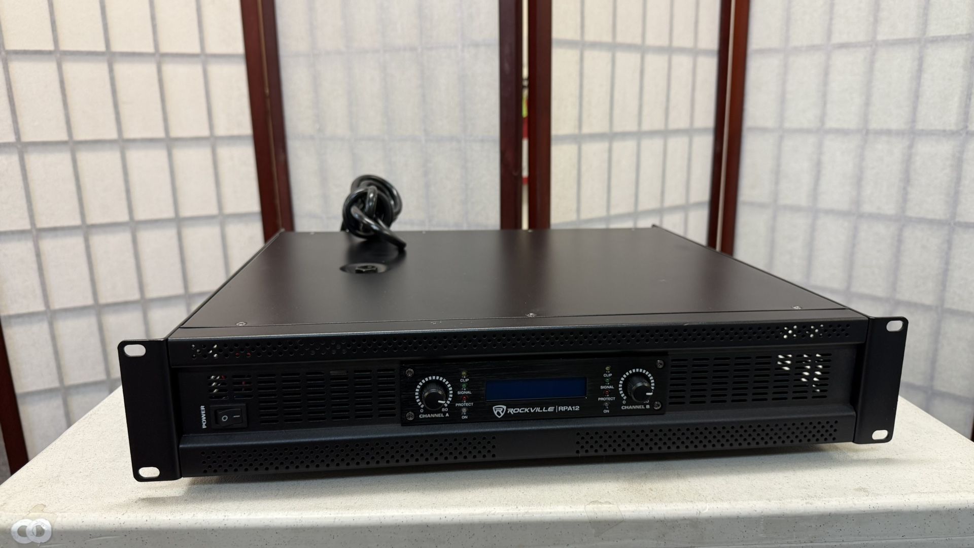 Rockville RPA12 5000W Peak / 1400W RMS 2-Channel Power Amplifier, Rack Mountable - Perfect for Live Sound, Pro Audio, DJs