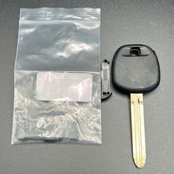 For Toyota Uncut Transponder Ignition Key No Chip