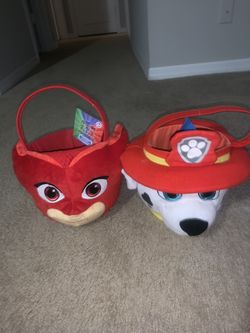 Character baskets/ buckets