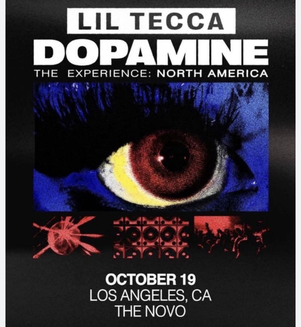 Lil Tecca Dopamine Tour Floor ticket