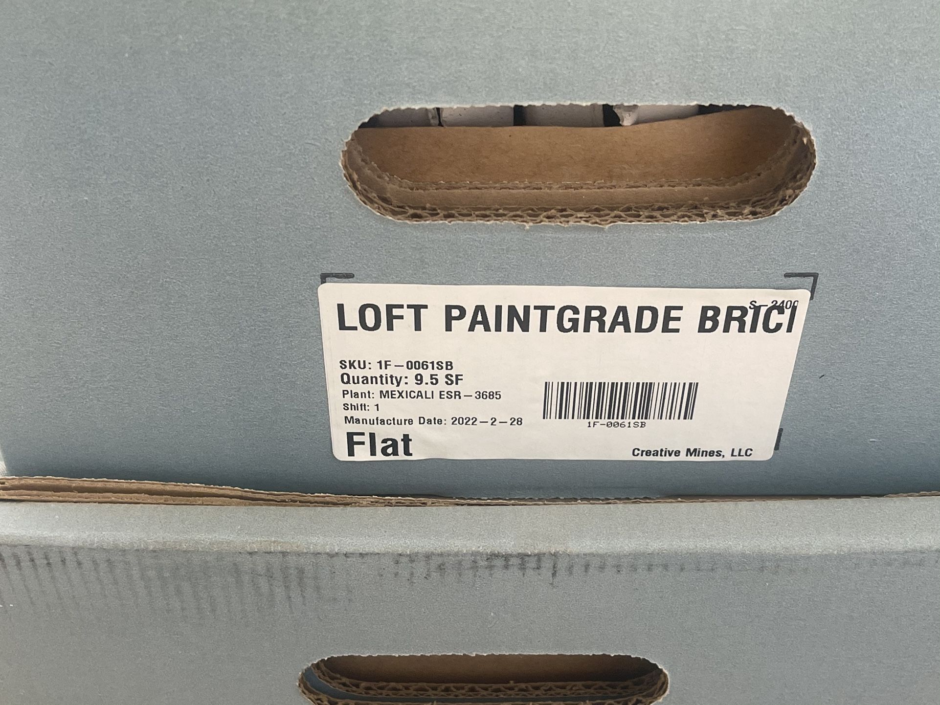 Paint Grade Brick