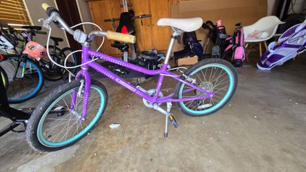 Guardian 20" Kids Bike – Purple with Teal Rims