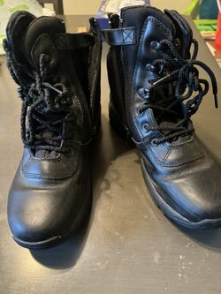 Both Pair Security Or Warehouse Men’s/women Work Boots Size 7 And Size 13 