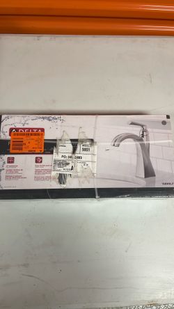 Delta Pierce Bathroom Faucet SpotShield Brushed Nickel 15899LF-SP
