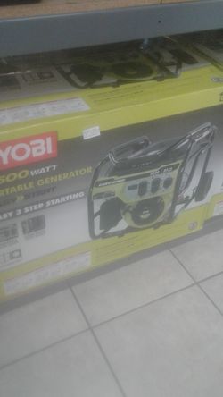 Ryobi 6500 Watts Portable Generator