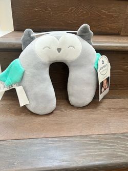 Carter's Owl Baby Neck Roll Travel Pillow