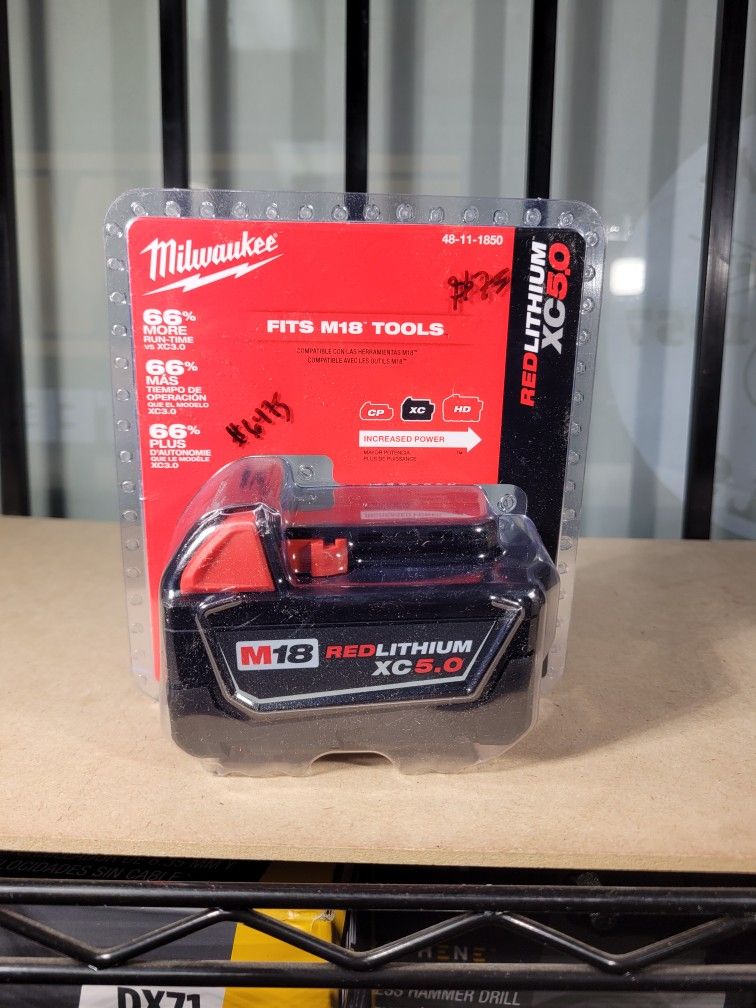 MilwaukeeM18 18 Volt Ah Lithium Ion XC Extended Capacity Battery