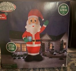 20ft inflatable Santa