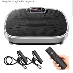Plato Vibratorio para ejercitar en el hogar