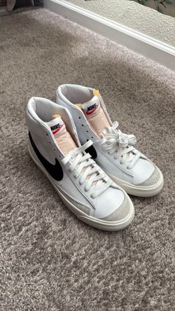 Nike Blazer Mid White Black High-Top Sneakers