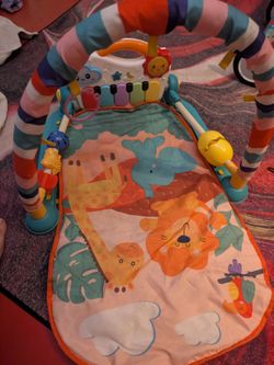 Baby Activity Gym Play Mat with Piano