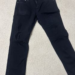 HOLLISTER BLACK JEANS 