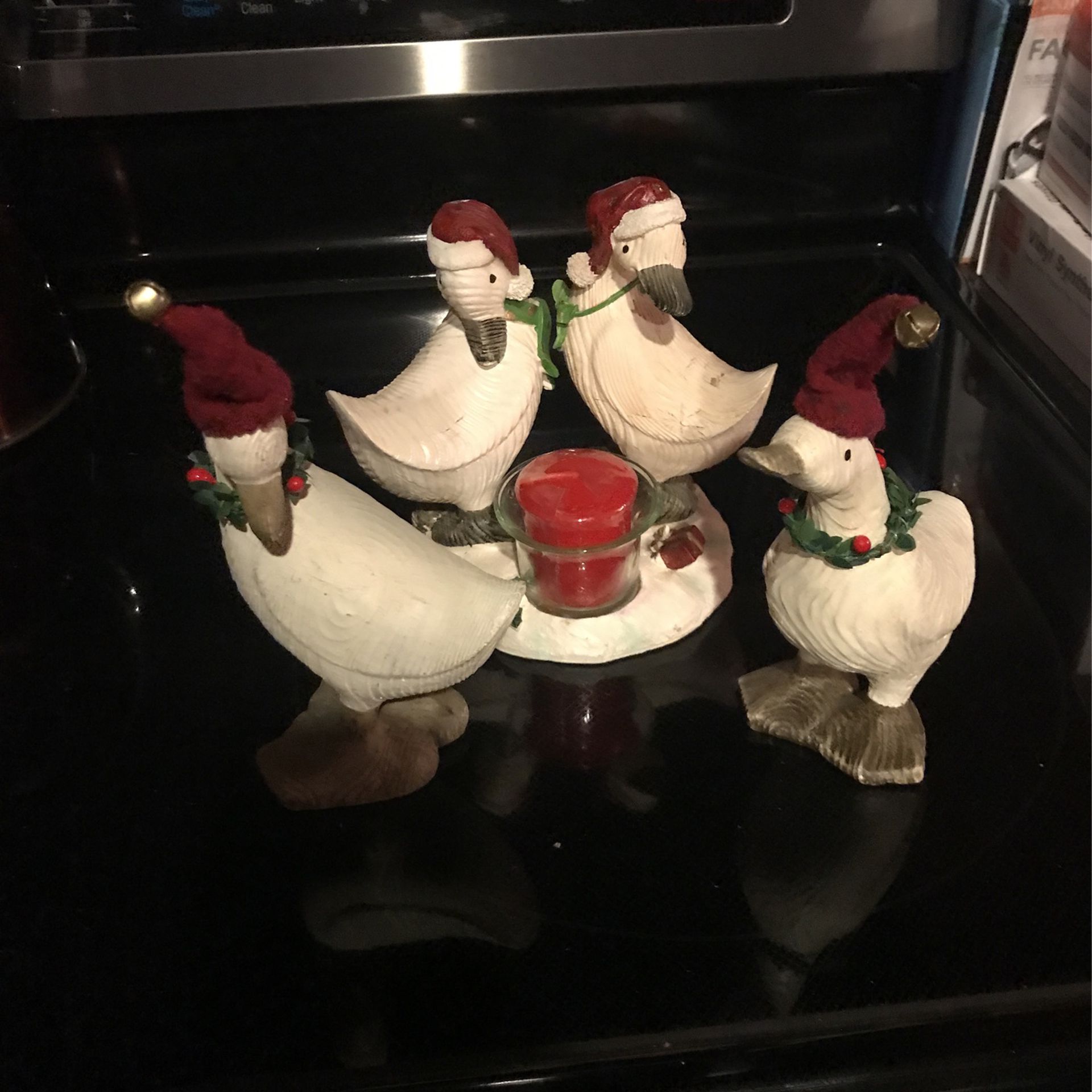 3 Piece Christmas Duck Set
