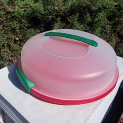 STERILITE CAKE STORAGE WITH LID