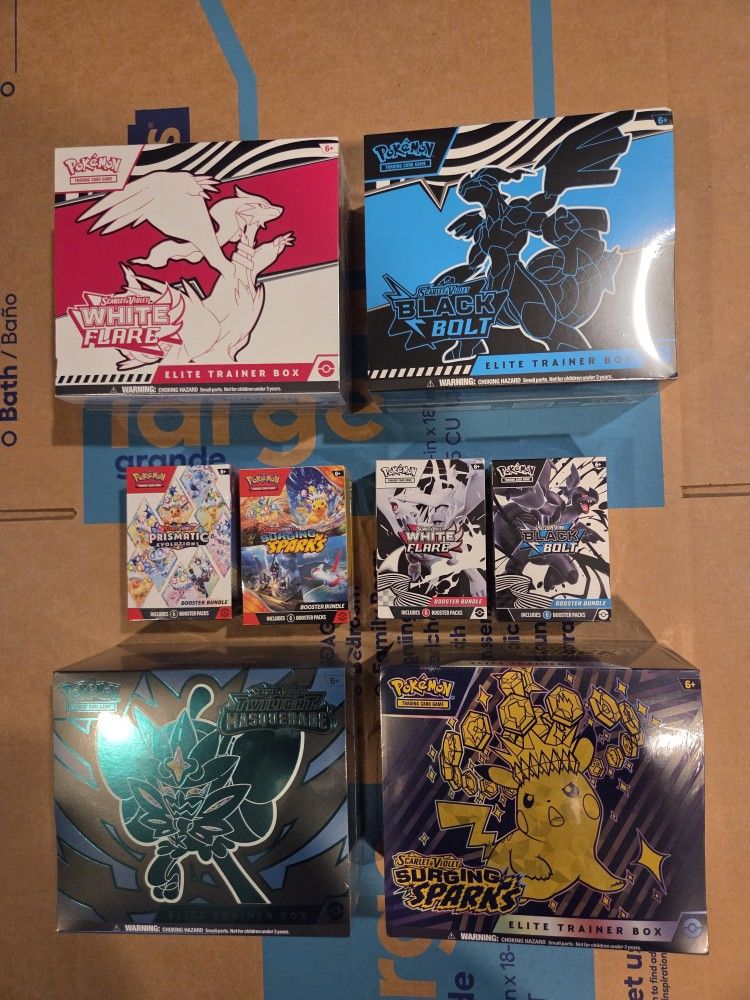 Pokemon Etbs And Bundles