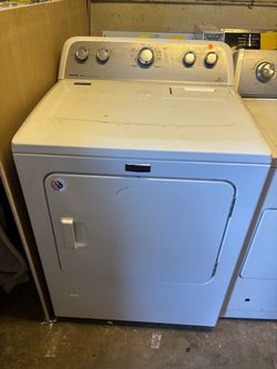 Maytag Bravos Electric Dryer White