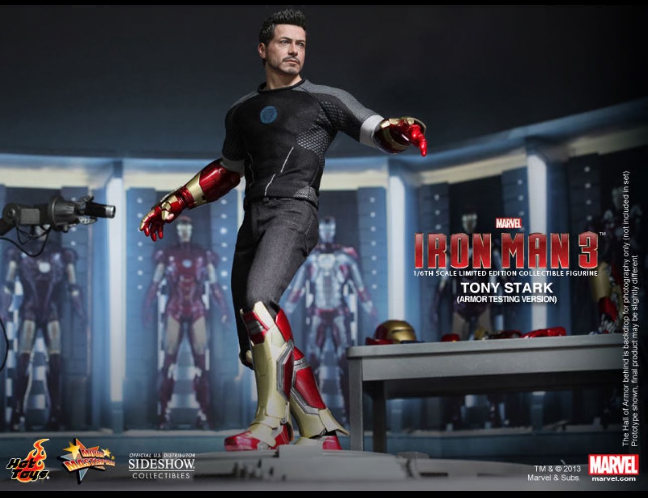 Iron Man 3 Tony Stark Workshop Hot Toys