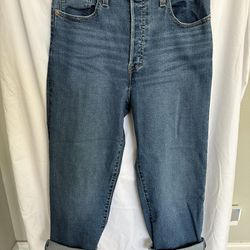 Levis Jeans - Ribcage Straight Ankle - Size 30