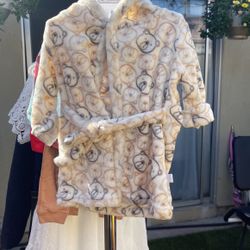 New Baby Boy Bathrobe 0-9 Months 