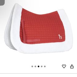 Christmas Saddle Pad Horse