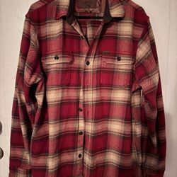 Orvis Plaid Red Shirt 