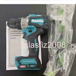 Makita Hammer Drill 40volt New 